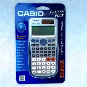 Casio fx-115ES plus scientific calculator
